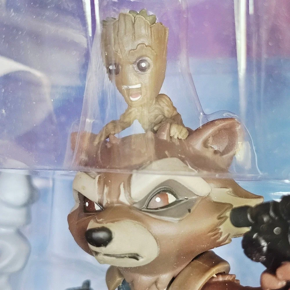 Marvels Guardians of the Galaxy Vol2 Rocket & Groot Action Figure Q Fig NIB 1185